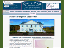 Tablet Screenshot of castlerockcountryinn.com